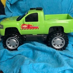 Green Silverado toy truck